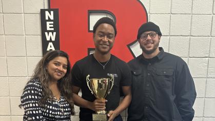 three rutgers students from Rutgers–Newark