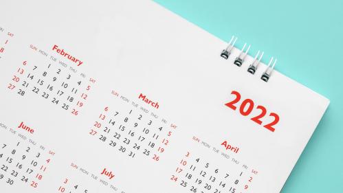 2022 calendar