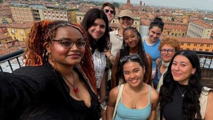 Nicole Noochirwani in Italy 