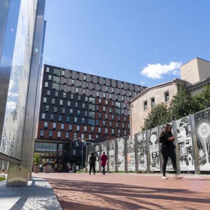 Rutgers-Camden walkway