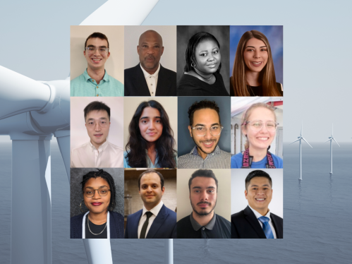 Collage of 2022-2023 Cohort of Wind Institute Fellowship