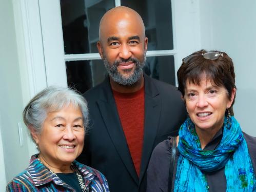 Lily Young, Derrick Darby, and Monica Driscoll